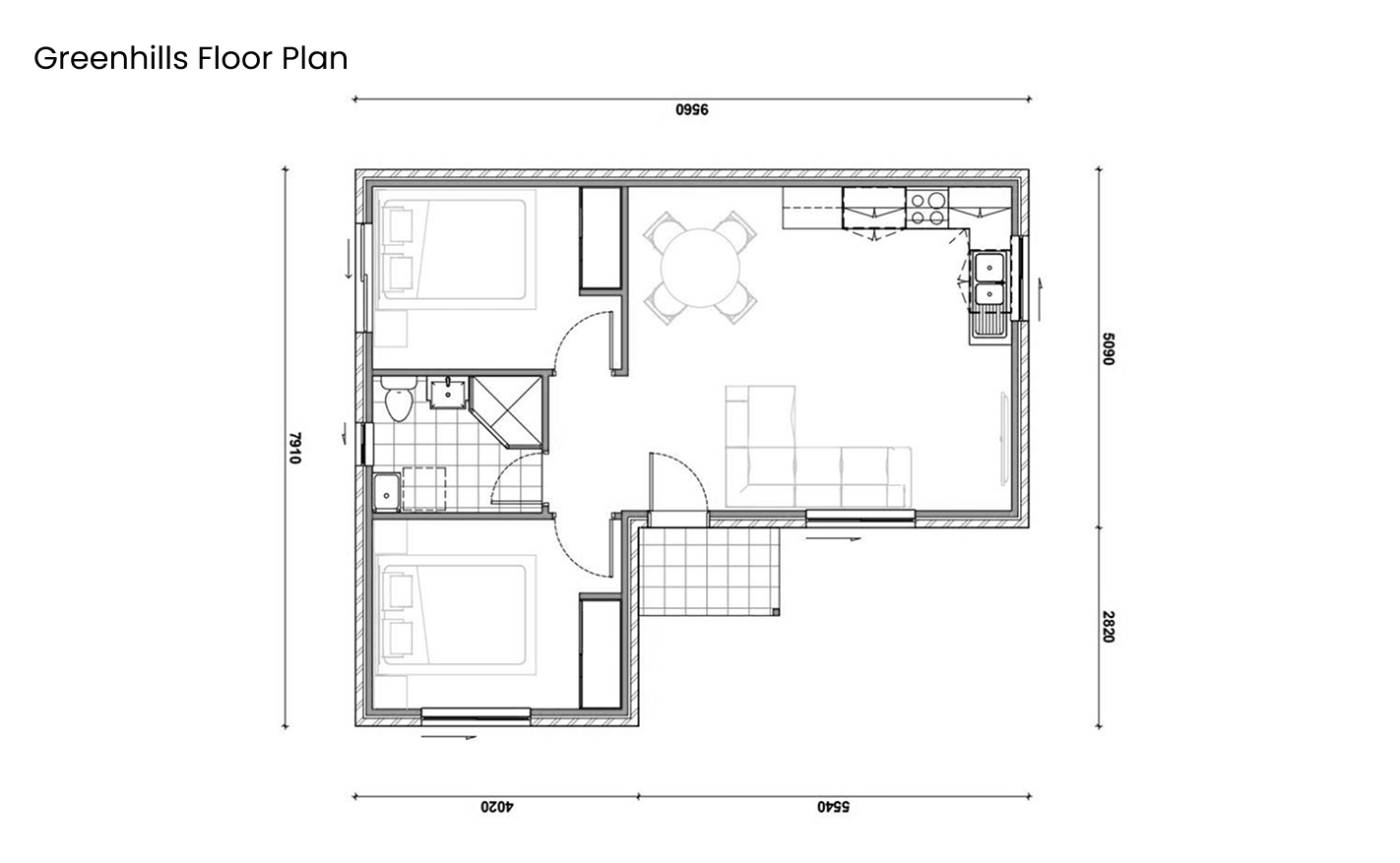 Greenhills floor plan