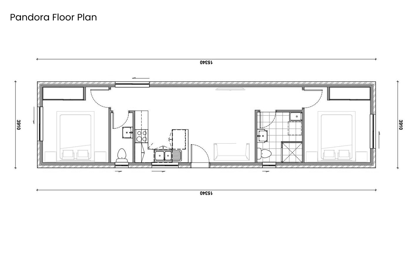 Pandora floor plan