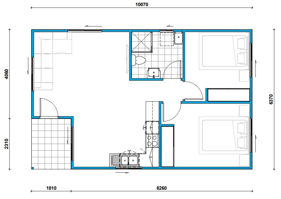 The Apex floor plan
