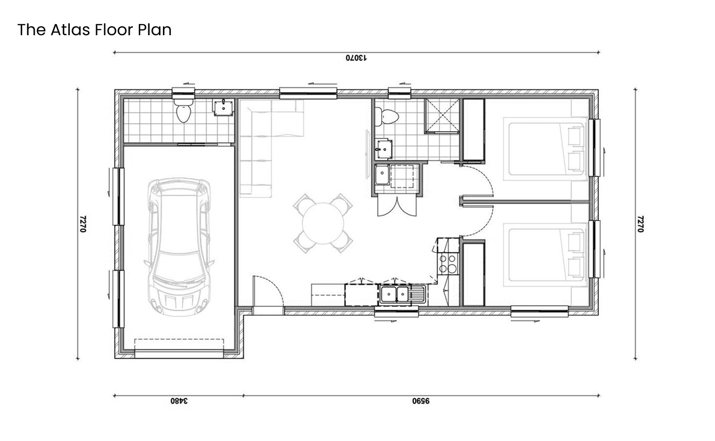 The Atlas floor plan