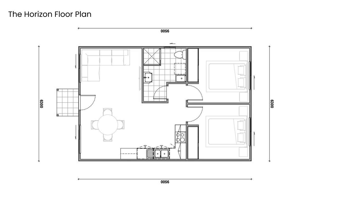 The Horizon floor plan
