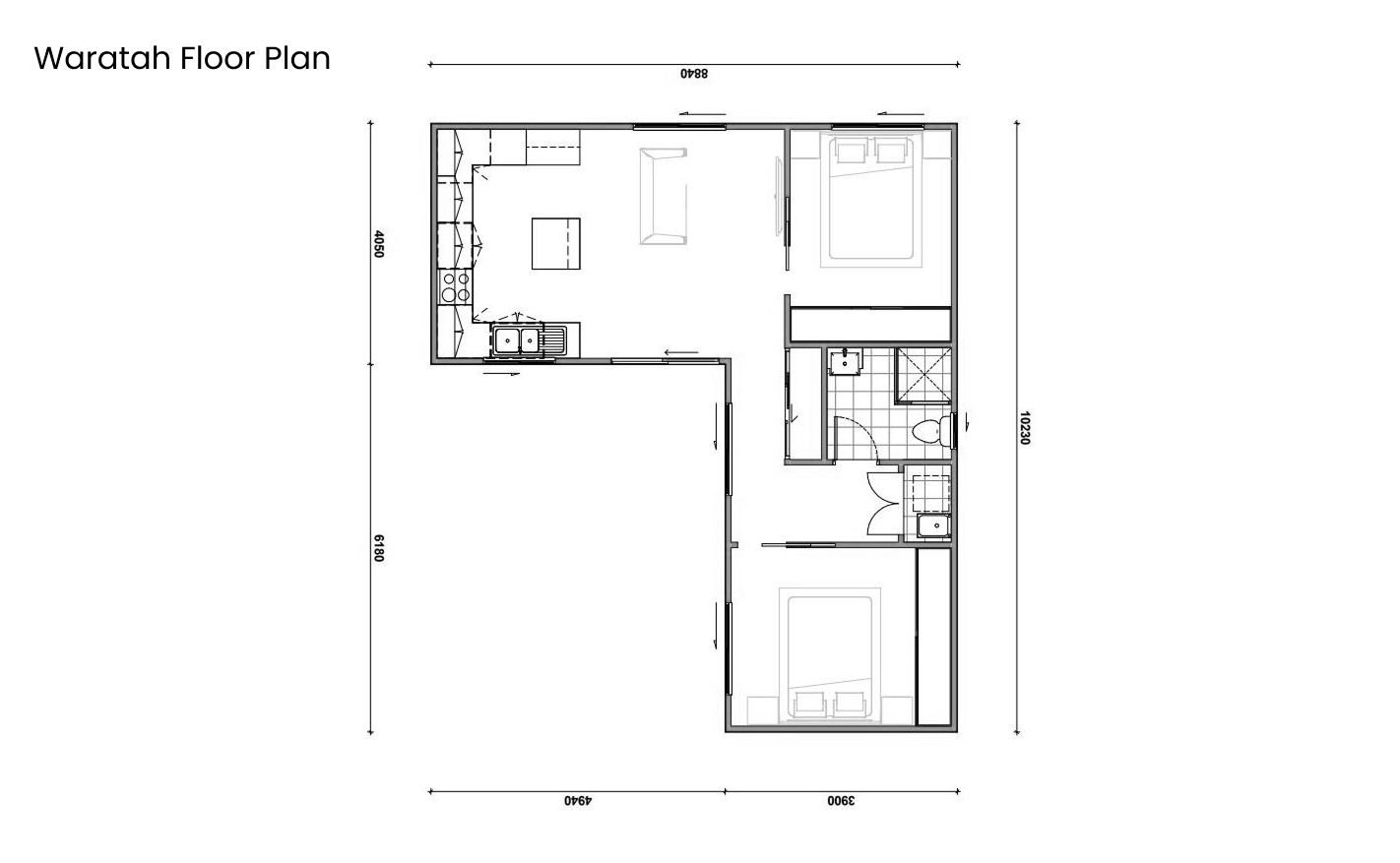 Waratah floor plan