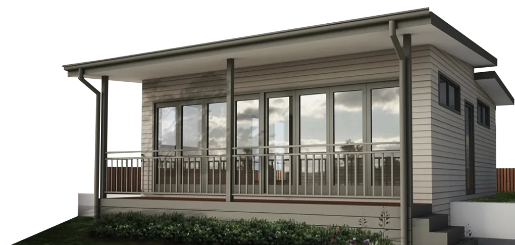 A completed granny flat