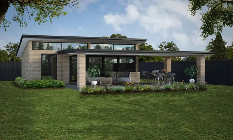 The Crown, a two bedroom granny flat design